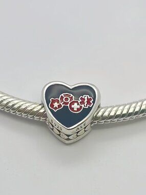 Pandora Las Vegas Strong First Responder Charm Police Fire EMT Nurse Doc